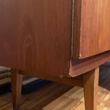 Atypical teak row from the 60s