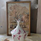 Limoges porcelain cup with lid