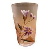 Verre opaque peint à la main