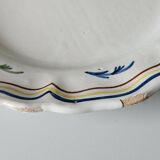 Assiette faïence Nevers