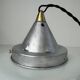 Ancienne suspension art-deco en opaline 28 cm
