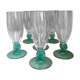 7 verres Luminarc bleu turquoise