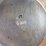 Cocktail shaker Undulations Christofle Gallia 1935 by Luc Lanel