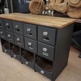 Commercial furniture in fir with drawers 1930