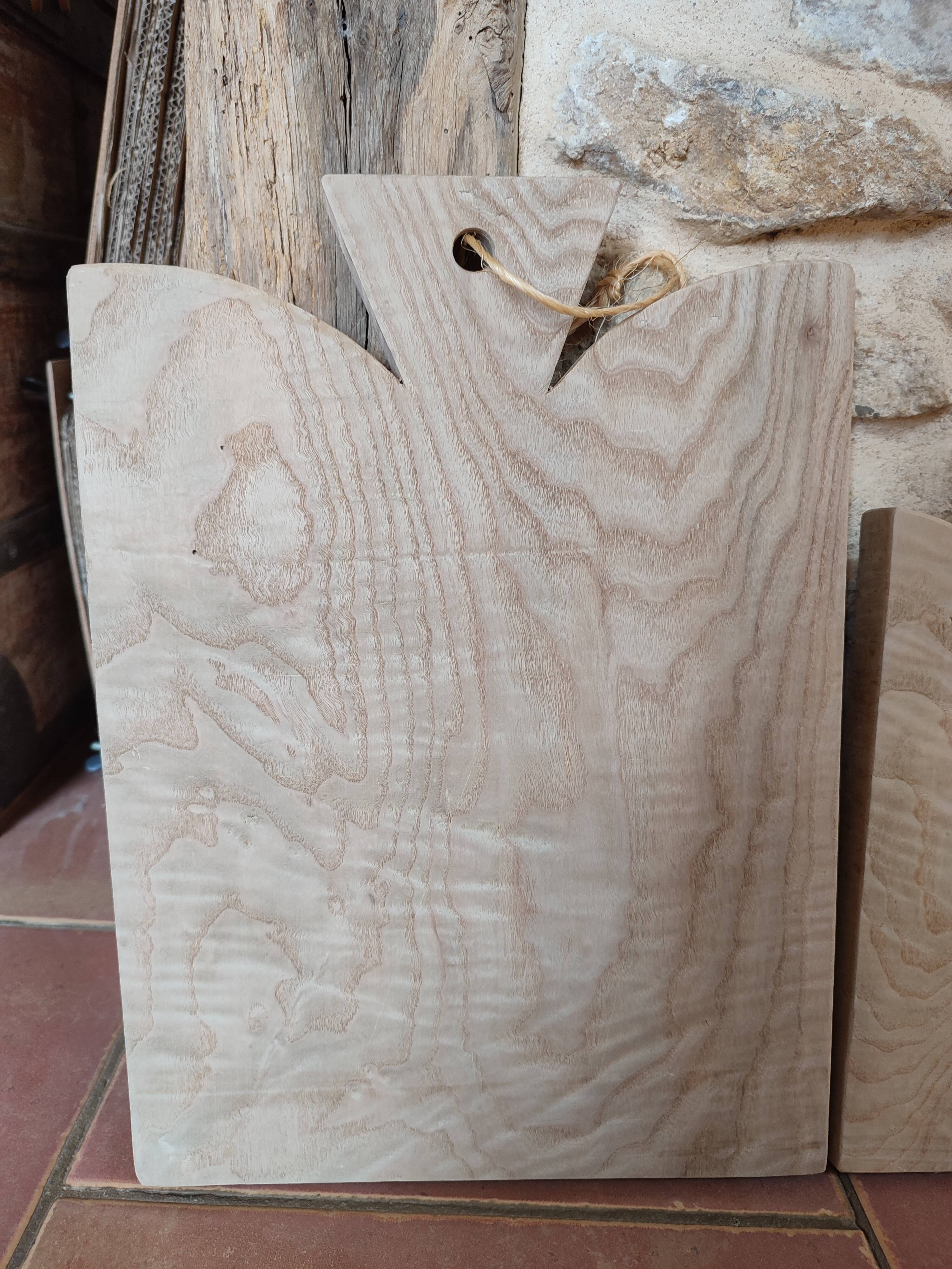 Moustache cutting board in batch