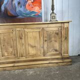Raw pitch pine sideboard