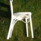 White bistro chair