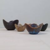 Mid-Century Modern Set of 5 Bowls Rörstrand Gunnar Nylund, Sweden, 1950s