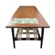 Vintage wooden coffee table 'van Teeffelen Wébé'