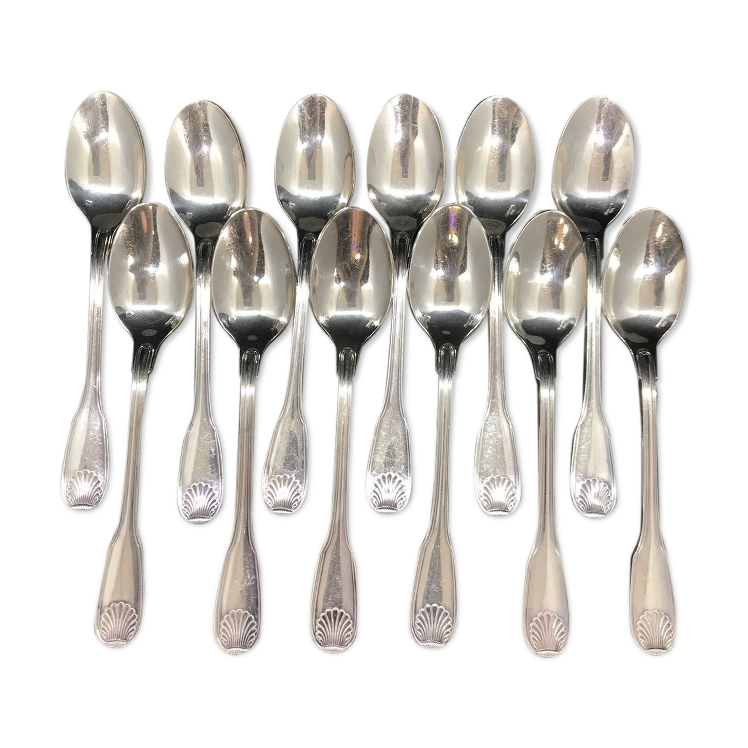 12 teaspoon silver metal cup