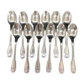 12 teaspoon silver metal cup