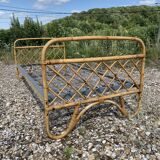 Vintage bamboo children's bed