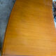 1950s executive desk with glass protection