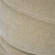Chauffeuse et son repose-pied Marsala Ligne Roset beige clair