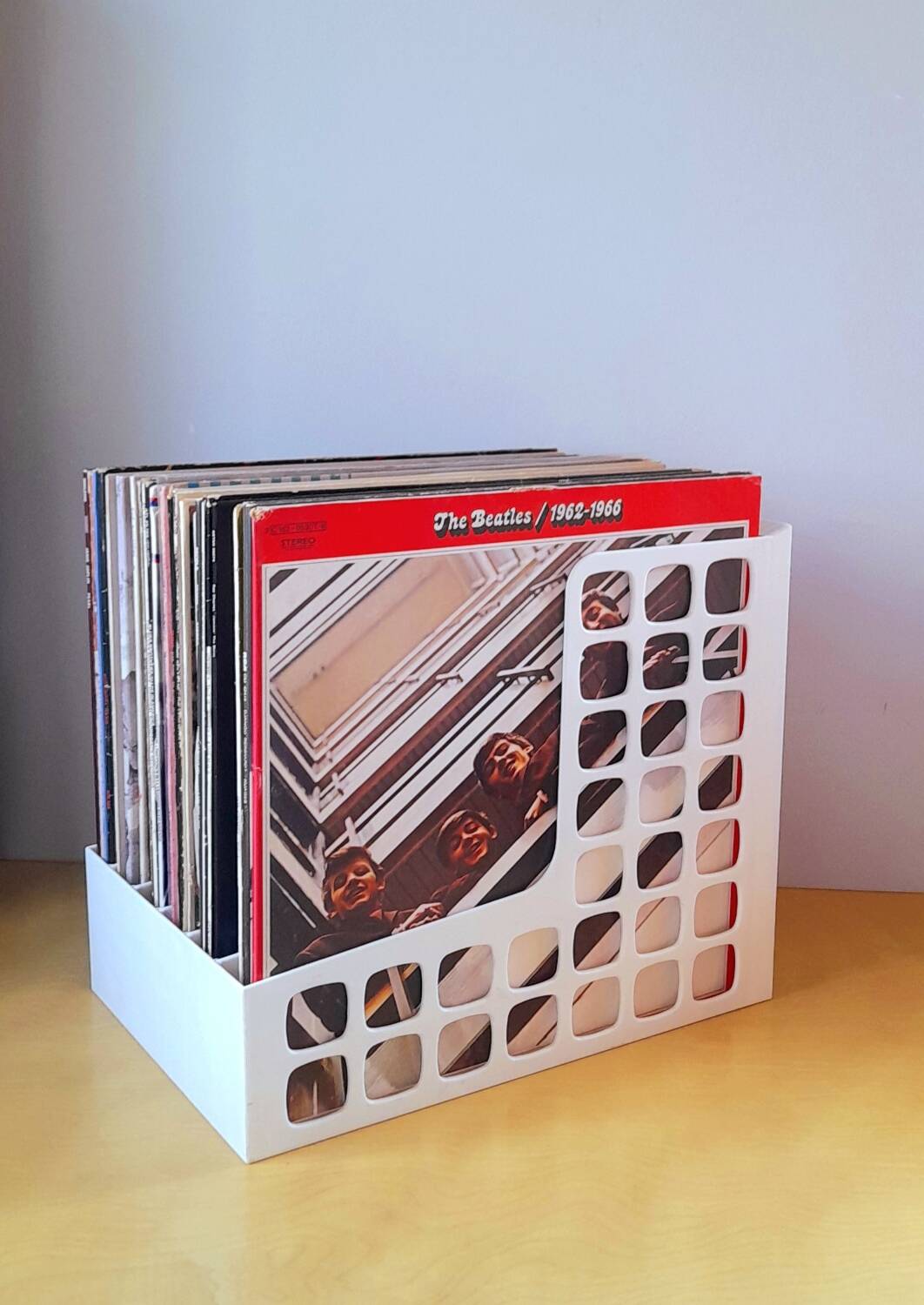 Storage of 33rpm plastic vinyls 70s
