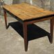 Table de ferme  2 tiroirs