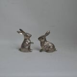 Silver rabbit duo