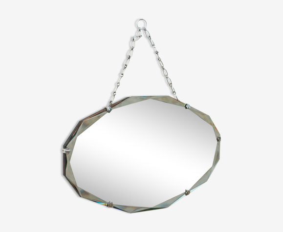 Miroir biseauté hexagonal