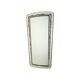 Fifties Rockabilly Mirror Geometric Motif Gold Vintage Design