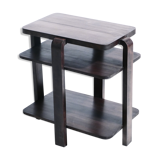 Modernist art deco mahogany side table 1940