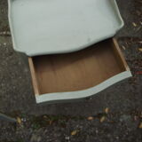 Pair of painted louis xv style bedside tables