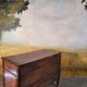 Petite commode époque Louis XVI en merisier