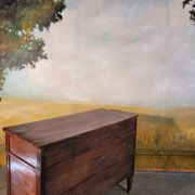 Small Louis XVI period chest of drawers in cherry wood