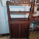 Mahogany sideboard "Napoleon III / Victorian style" from the Baroque period.