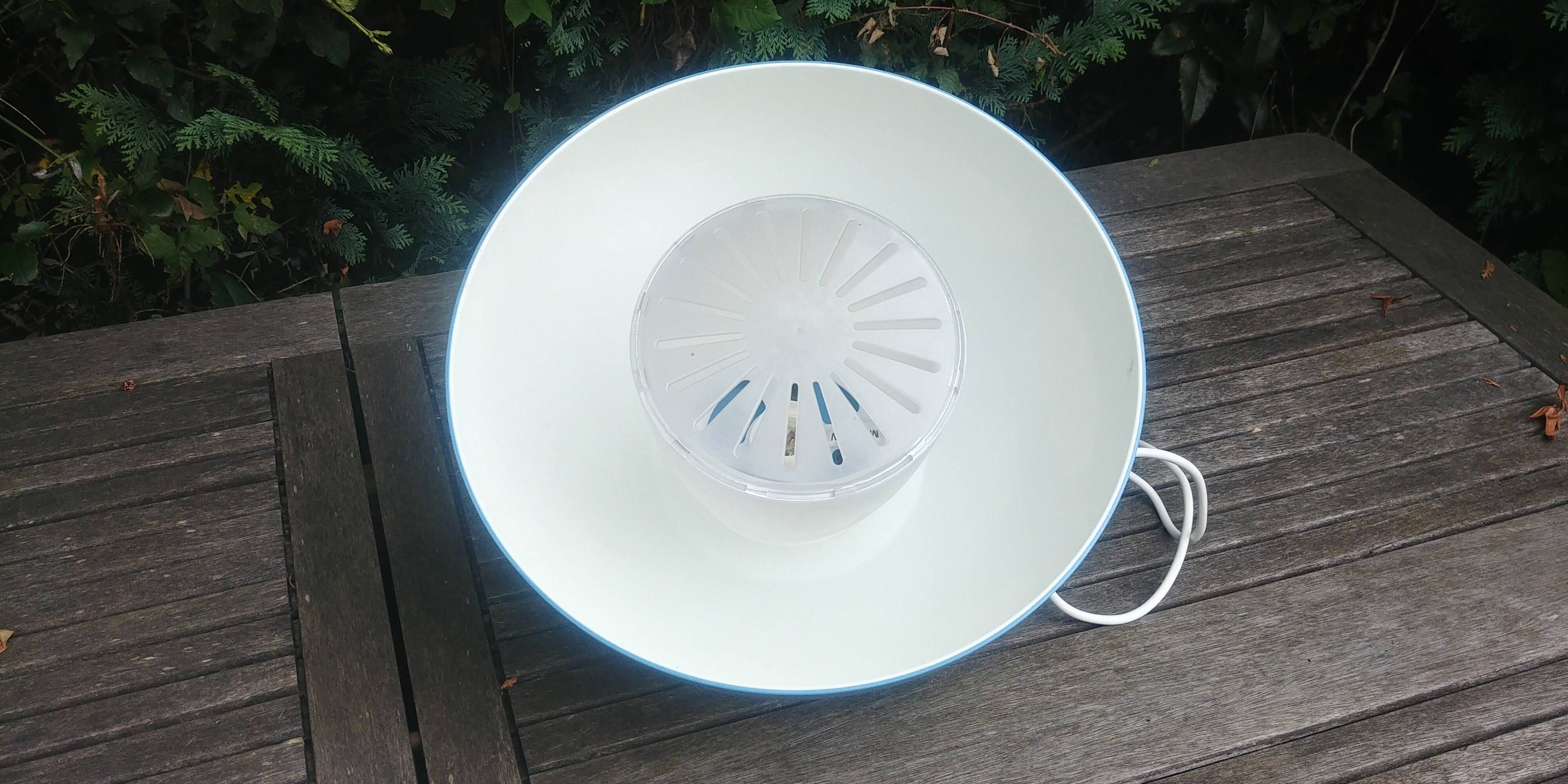 Ikea Skojig pendant light from IKEA - vintage 90s model cloud/blue decor