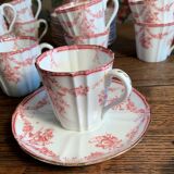 Porcelain mocha service