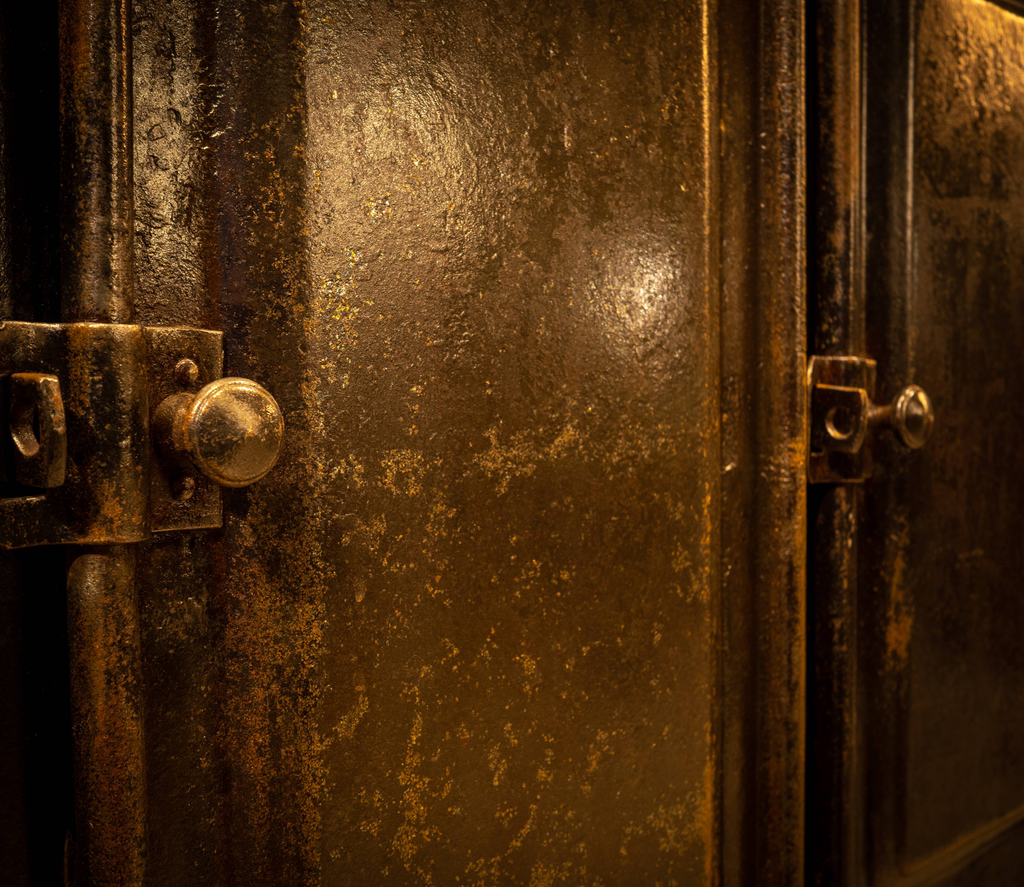 Armoire industrielle noire