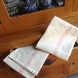 Pair of linen cloth towels