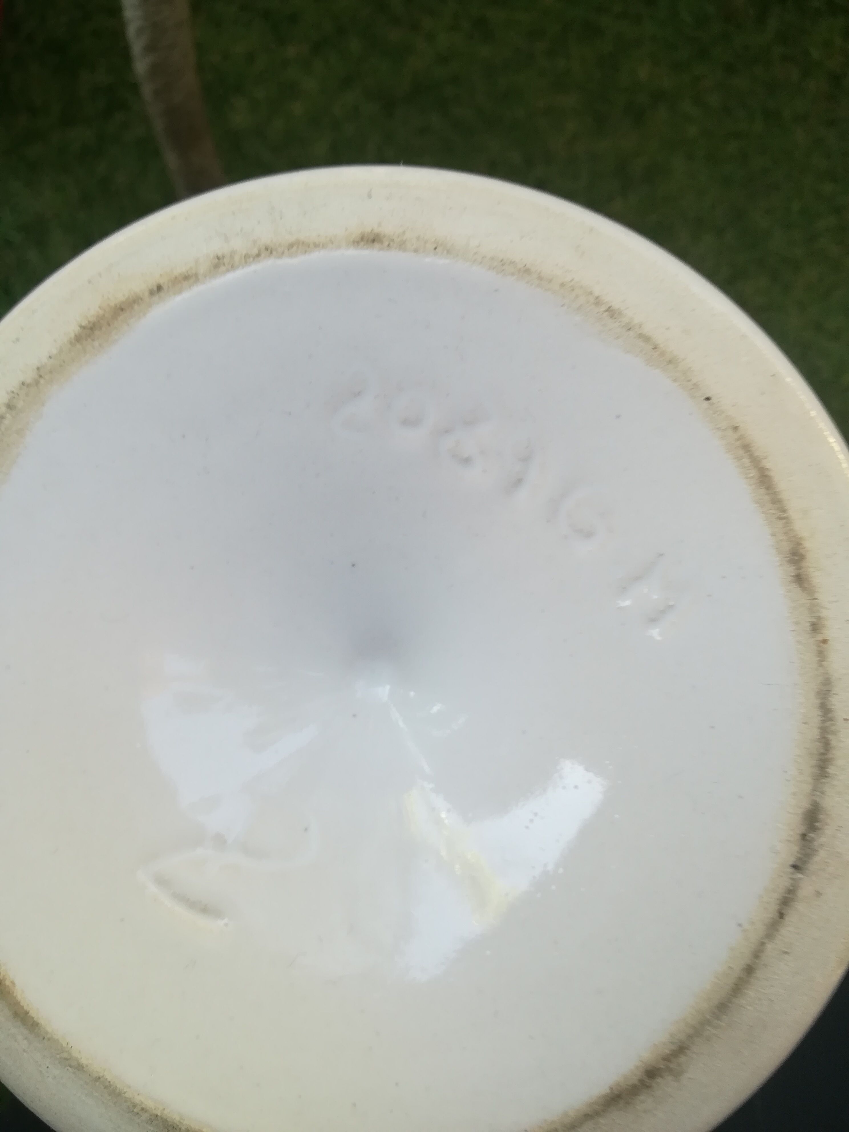 Pol Chambost White Vase