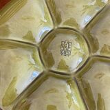 Ceramic oyster plates from Gien