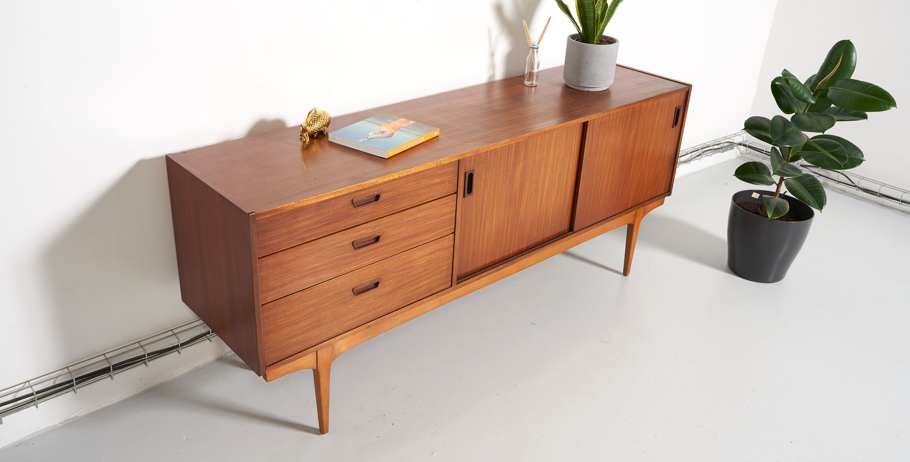 Nathan's vintage Scandinavian style enfilade