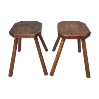 Set de 2 tabourets vintages, 1965