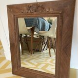 Wooden mirror 44x55cm