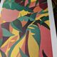 Orange jungle illustration