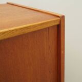 Buffet haut en teck, design danois, années 1960, production : Danemark