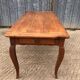 Louis XV style cherry farmhouse table.
