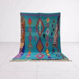 Berber rug in natural wool 3x2 m