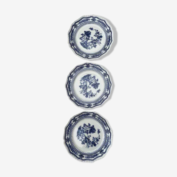 Lot de 3 assiettes à dessert Mason’s Manchu ironstone