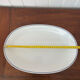 Plat de service ovale  porcelaine de Paris