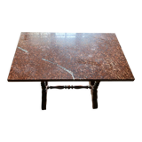 Table basse marbre rose