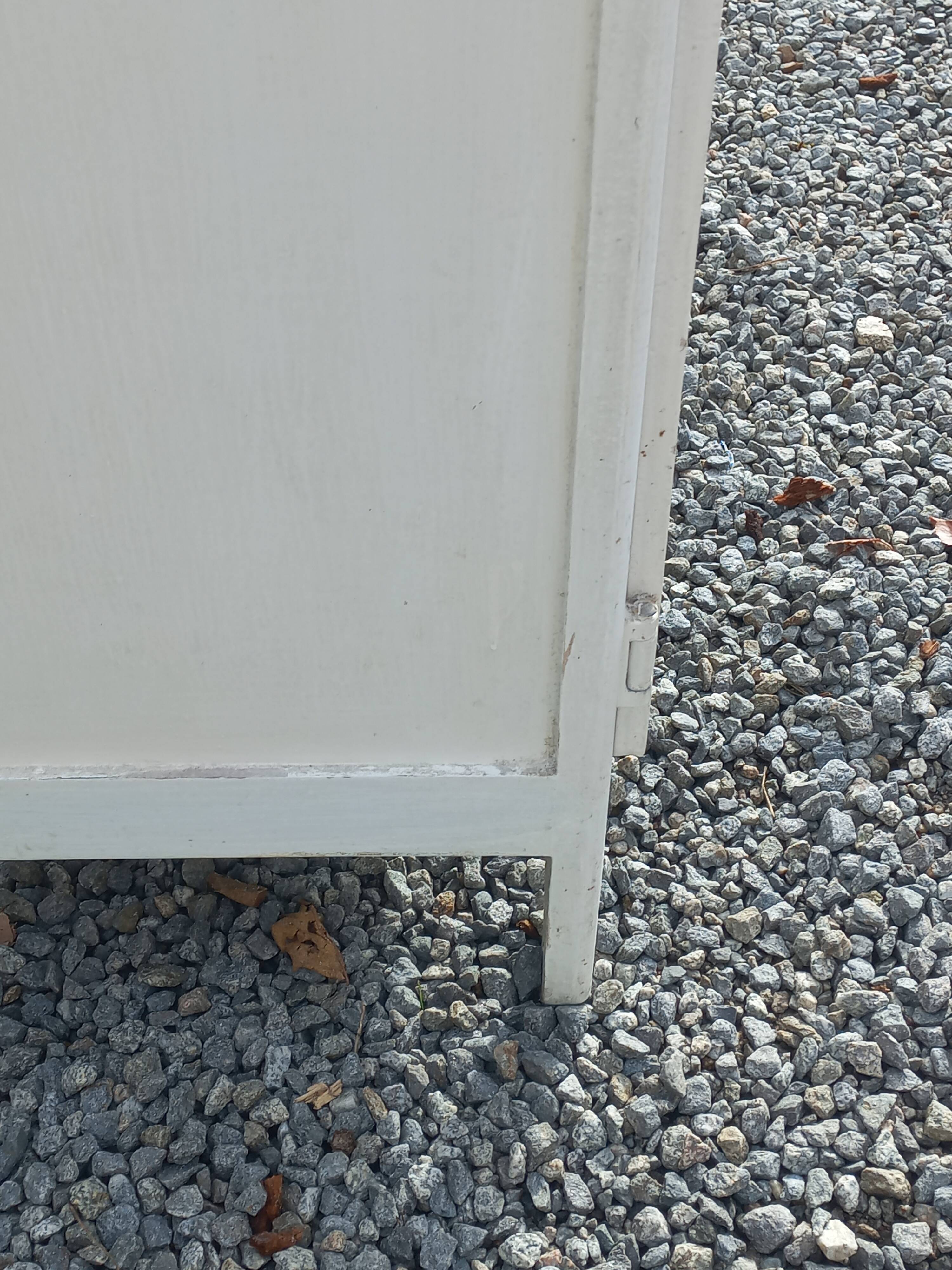 Buffet parisien patine blanche des années 50