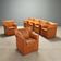 Vintage B&B armchairs Laurianetta design by Afra and Tobia Scarpa from the 1980s.