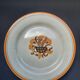 Antique Art Deco fruit bowl 1920-1930. Oeillet earthenware Creil & Montereau
