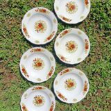 Soup plates x6 Digoin Sarreguemines 💐