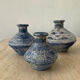 Trio of vintage ceramic vases