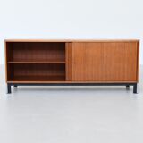Theo Tempelman sideboard in walnut AP Originals The Netherlands 1960